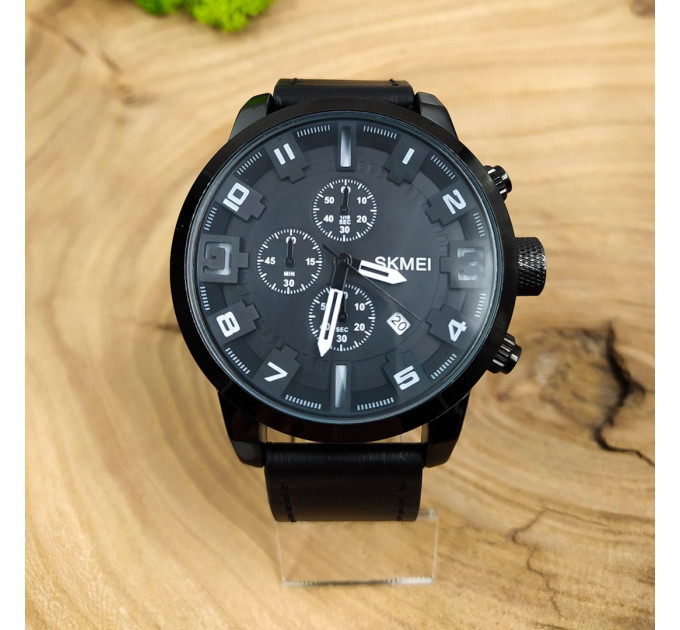 Мужские наручные часы Skmei 1309 Original (Black, 1309BK) (17126)