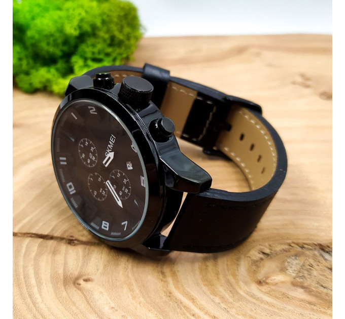 Мужские наручные часы Skmei 1309 Original (Black, 1309BK) (17126)