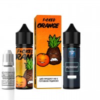 Набор для самозамеса на органическом никотине Fucked V2 60 мл, 0-3 мг Orange (Апельсин Ананас)