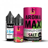 Набор для самозамеса на солевом никотине Flavorlab Aroma MAX 30 мл (Клубника-Земляника, 0-50 мг)