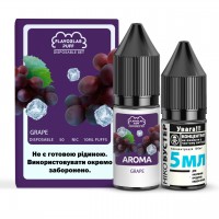 Набор для самозамеса солевой Flavorlab Disposable Puff 10 мл, 0-50 мг Grape (Виноград)