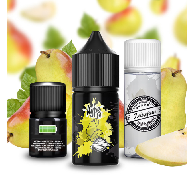 Набор для самозамеса солевой Hype 30 мл, 0-50 мг Pear (Груша) (16874)