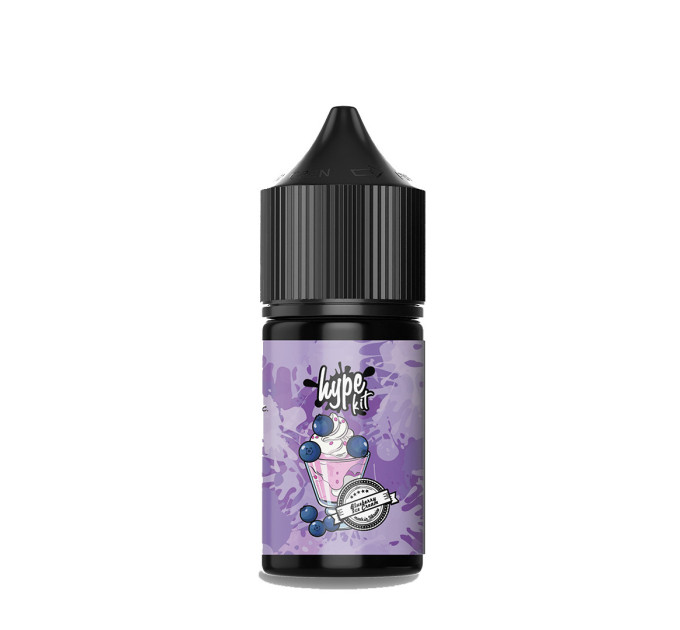 Набор для самозамеса солевой Hype New 30 мл, 0-50 мг Blueberry Ice Cream (Черничное мороженое) (16889)