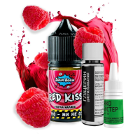 Набор для самозамеса солевой Sour Boom 30 мл (Red kiss Малина, 0-50 мг)
