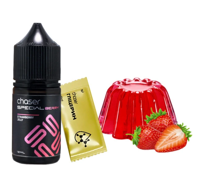 Набор компонентов для самозамеса солевой CHASER Special Berry 30 мл (STRAWBERRY JELLY Клубничное Желе, 0-50 мг) (18052)