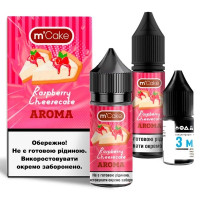 Набор компонентов для самозамеса солевой Flavorlab M-Cake 30 мл (Raspberry Cheesecake, Малиновый чизкейк 0-65 мг)