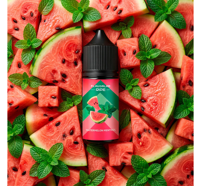 Набор компонентов для самозамеса солевой Flavorlab Ripe 30 мл (Watermelon Menthol Арбузный ментол, 0-50 мг) (19473)