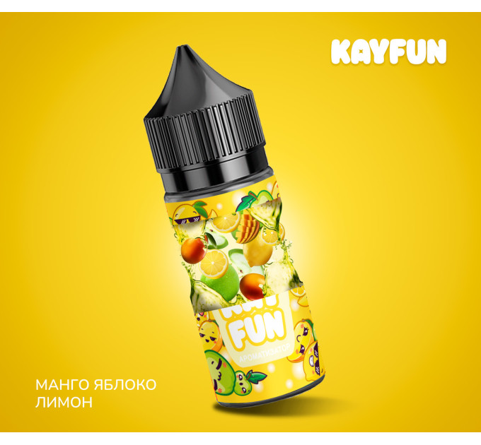 Набор компонентов для самозамеса солевой заправки Flavorlab Kayfun 30 мл (Манго Яблоко Лимон, 0-65 мг) (18729)
