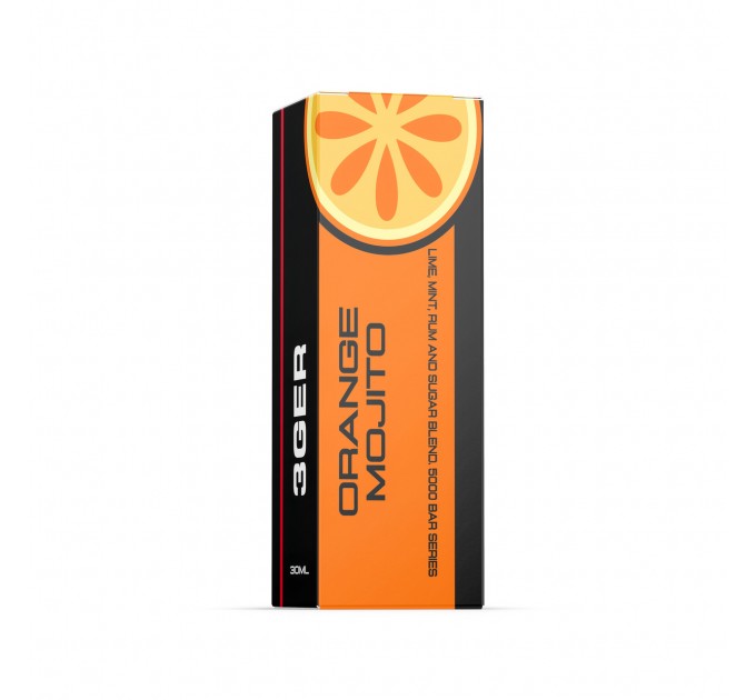 Набор компонентов заправки для самозамеса на солевом никотине 3GER 30 мл (Orange Mojito, 0-50 мг) (15583)