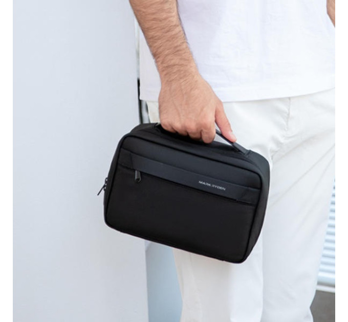 Нессесер мужской Mark Ryden MR86 косметичка дорожная органайзер 3.9л (Black) (18669)