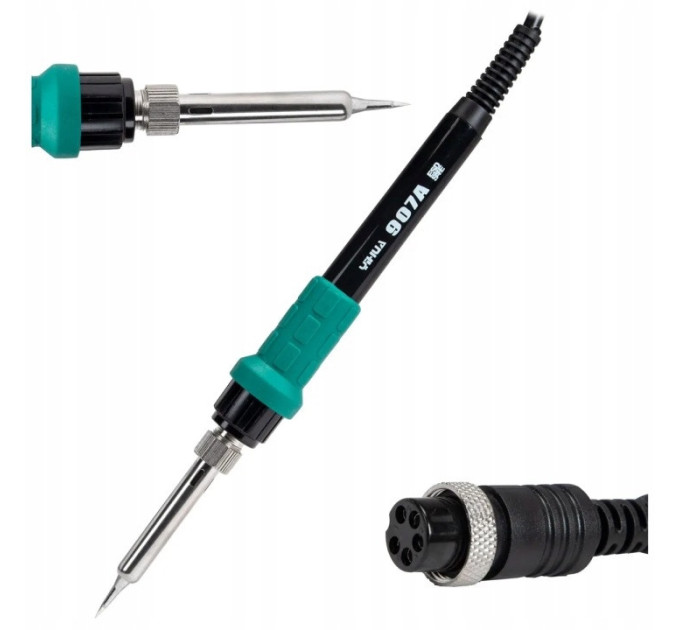 Паяльник Yihua 907A 5pin 50W для паяльных станций 936/936B/937D/8786D/898D/878/878A/878D/878AD/8786D W215 (19462)
