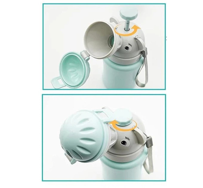 Писсуар портативный дорожный для мальчиков LVR 031 уличный складной горшок (Blue) (19001)