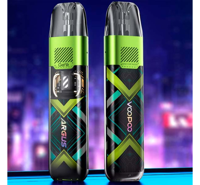 Под-система VOOPOO Argus P1s Pod 800mAh 2ml Оригінальний набір (Кібер Зелений) (15823)