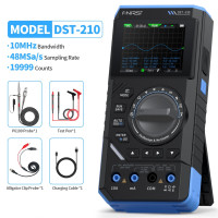 Портативный цифровой осциллограф Fnirsi DST-210 С генератором сигналов, мультиметр