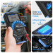 Портативный цифровой осциллограф Fnirsi DST-210 С генератором сигналов, мультиметр (19674)