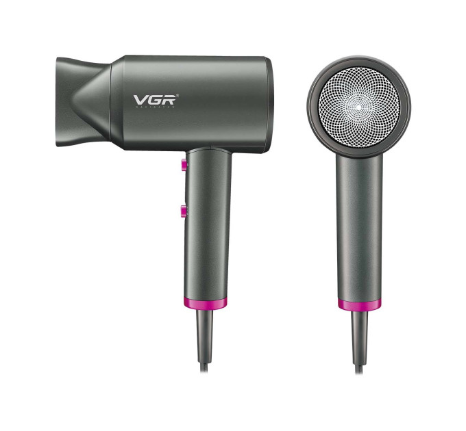 Профессиональный фен для сушки и укладки волос VGR-V400 (Purple) (17472)