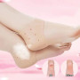 Протектор на п'ятку для дорослих Valgus Pro з отвором 2шт (Бежевий)