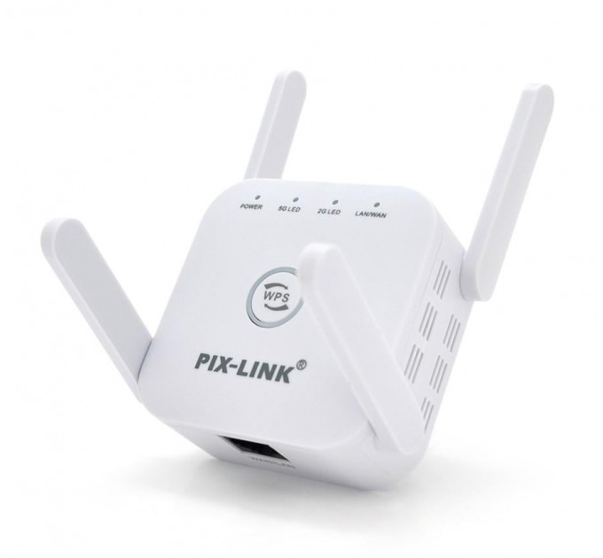 Ретранслятор Wi-Fi PIX-LINK LV-AC24 (White) (16164)