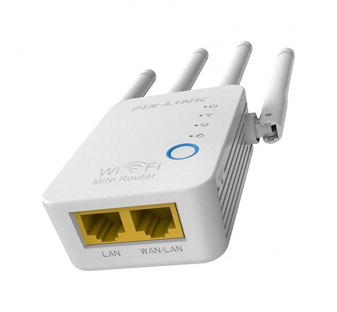Ретранслятор Wi-Fi PIX-LINK LV-WR16 (White) (16167)