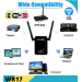 Ретранслятор Wi-Fi PIX-LINK LV-WR17 усилитель сигнала (Black) (17606)