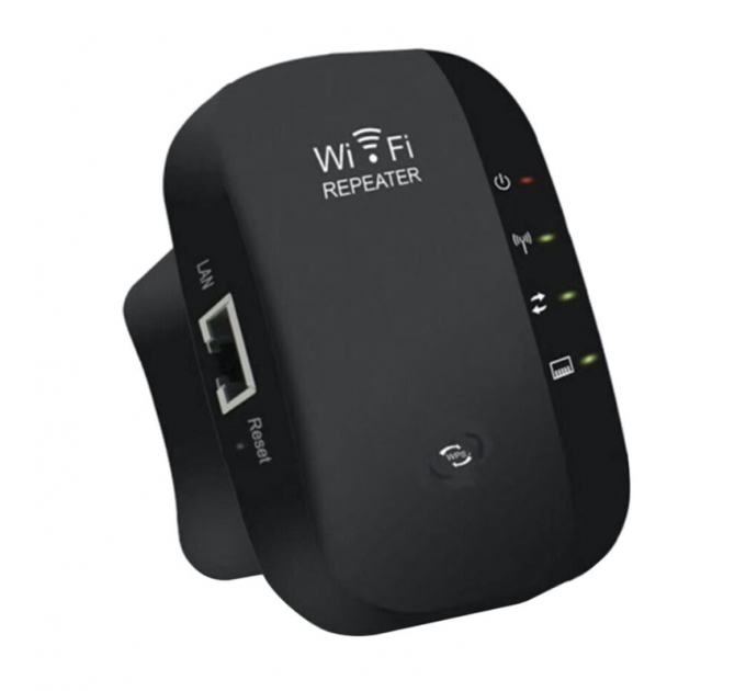 Ретранслятор епитер усилитель сигнала Wi-Fi PIX-LINK LV-WR03 (Black) (16171)