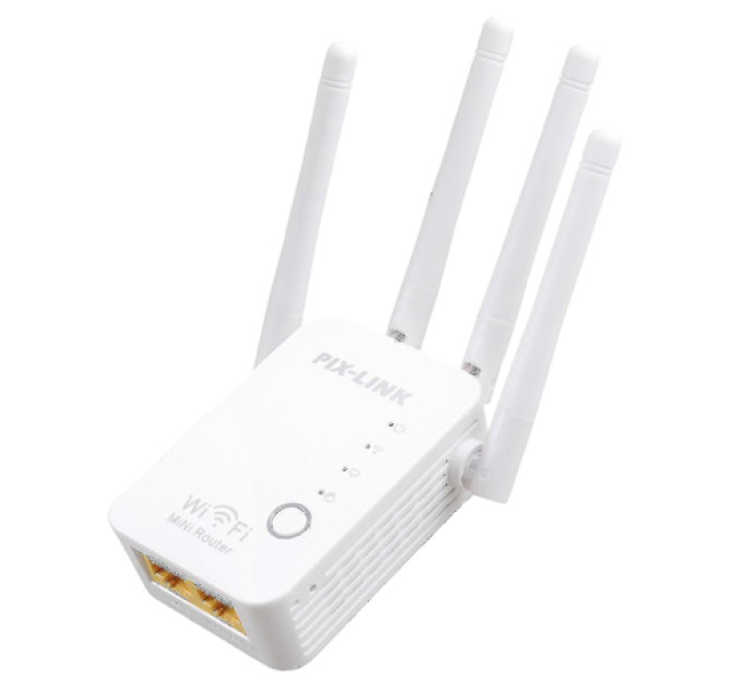 Ретранслятор усилитель Wi-Fi PIX-LINK LV-WR16Q (White) (17605)