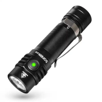 Ручной фонарик Sofirn SC18 карманный аккумуляторный светодиодный фонарь (Black)