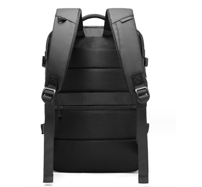 Рюкзак городской Bange BG-7690 ранец с отсеком для ноутбука до 15.6'' 30л USB-разъем (Black) (19366)