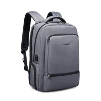 Рюкзак городской Tigernu T-B3585 с USB портом и отсеком для ноутбука 15,6" 26л (Dark Gray)