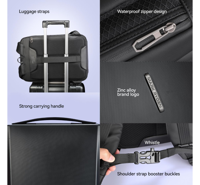 Рюкзак городской для ноутбука 17.3