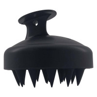 Силиконовая расческа массажер для мытья волос LVR 008 (Black)