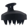 Силіконова масажна гребінець для миття волосся LVR 008 (Black) (16600)