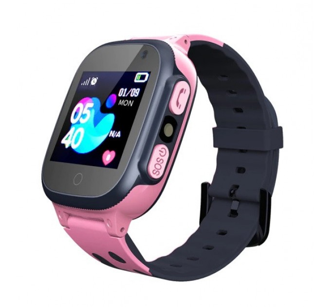 Смарт-часы детские Q15 с функцией звонка, 4G и GPS (Pink) (16419)