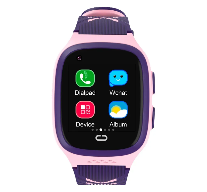 Смарт часы-телефон детские LT31E с камерой WI-FI GPS SIM-карта (Pink) (18323)