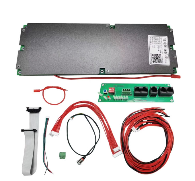 Смарт плата с активним балансиром 2А BMS JiKong JK-PB2A16S15P 8S-16S / 24V-48V / 150A Интеллектуальный контроллер управления аккумулятором LiFePO4, Li-ion, LTO (19799)