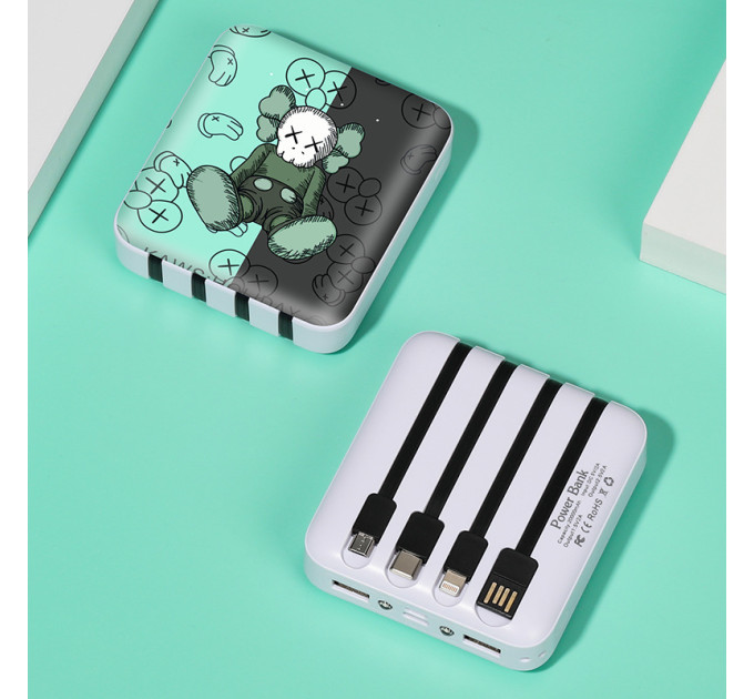 УМБ павербанк Power Bank 10000 mAh LVR 017 (Kaws №2) (17688)