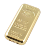 Зажигалка газовая cлиток золота (Gold) (18315)