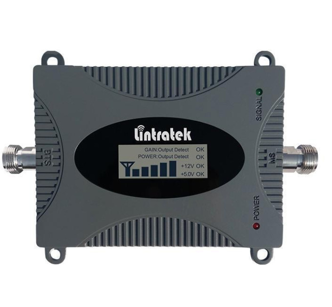 GSM усилитель Lintratek KW16L 1800MHZ Репитер мобильной связи и интернета 4G LTE, Полный комплект (19264)