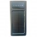 Power Bank Solar 50000mAh повербанк 4 в 1 із сонячною панеллю, екраном, ліхтариком Black