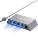 Адаптер сетевой Ethernet RZ-0198 для Starlink Mini спутниковой системы, 4-портовый гигабитный сетевой разветвитель (19400)