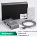 Адаптер сетевой Ethernet RZ-0198 для Starlink Mini спутниковой системы, 4-портовый гигабитный сетевой разветвитель (19400)