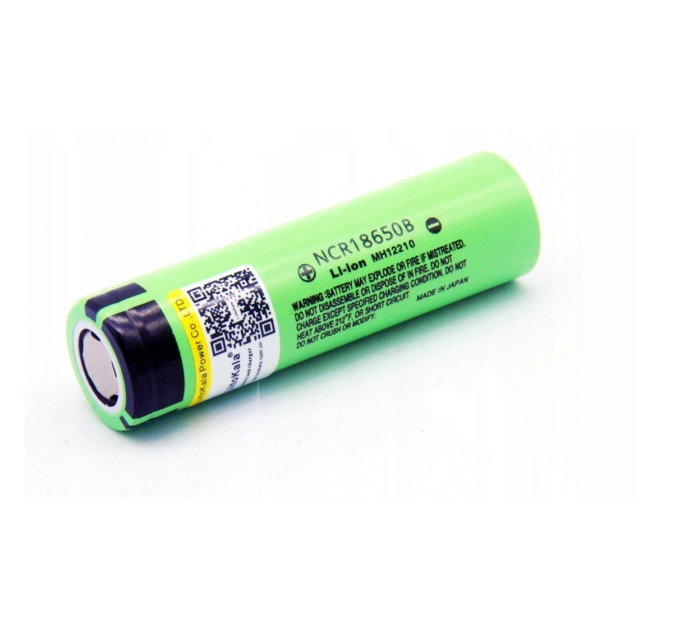 Аккумулятор 18650 LiitoKala 34B 3400 mAh литий-ионная аккумуляторная батарея Li-Ion 8А, 3.7V Плоский плюс (19306)