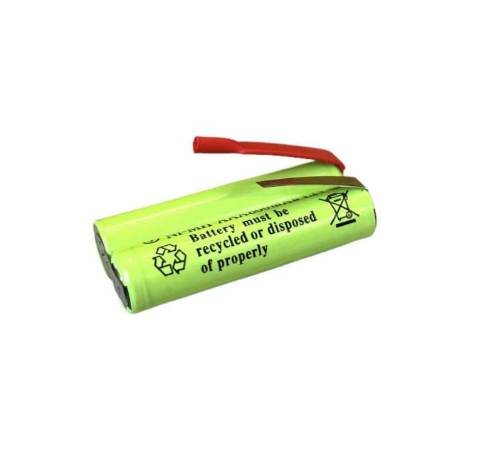 Аккумулятор для триммера Philips AAA 2.4V 800 mAh никель-металлгидридный Ni-MH (18864)