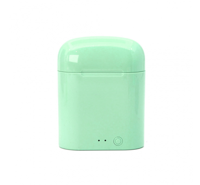 Беспроводные наушники i7 Mini TWS Bluetooth гарнитура с боксом для зарядки (Green) (19865)