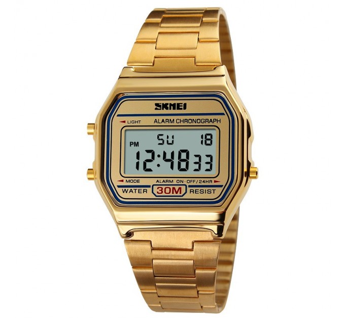 Годинник наручний Skmei 1123 Original (Gold, 1123GD)