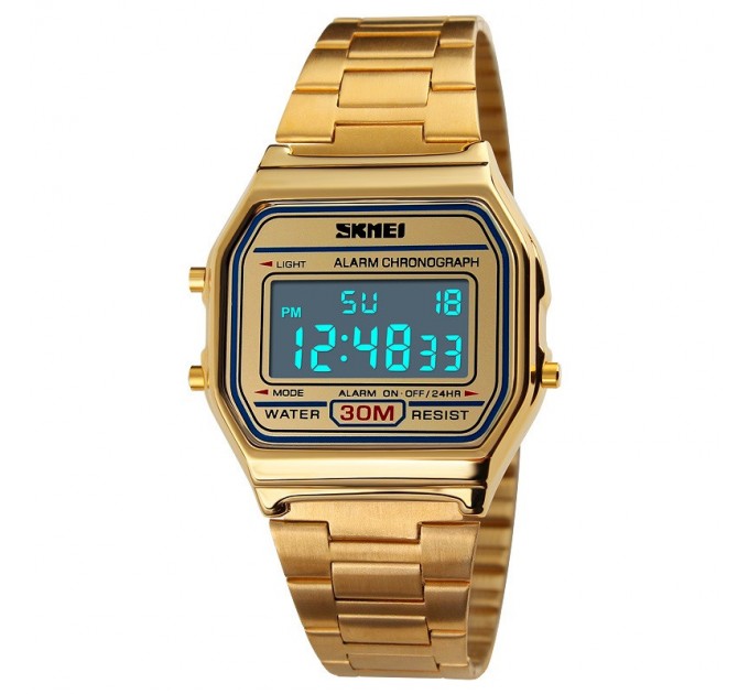Годинник наручний Skmei 1123 Original (Gold, 1123GD)