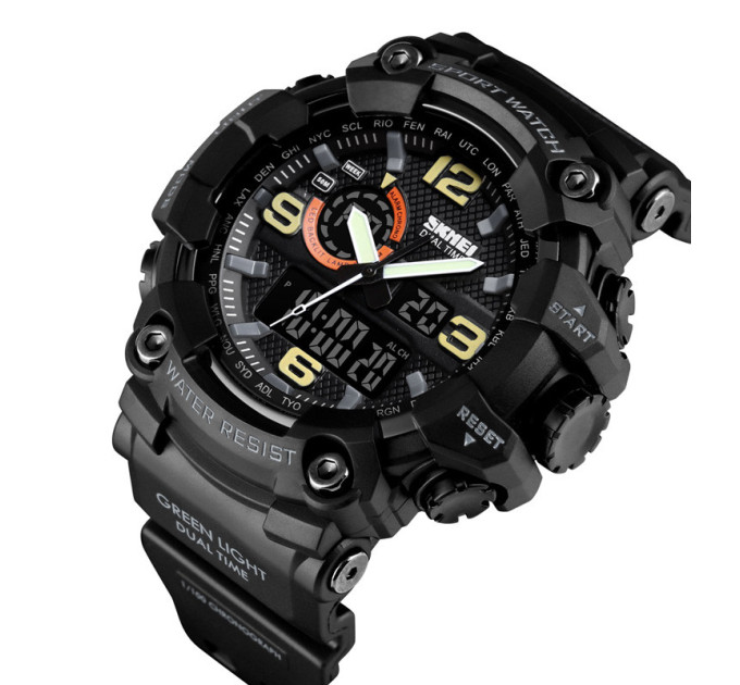 Часы наручные Skmei 1520 Original (Black, 1520BK) (17152)