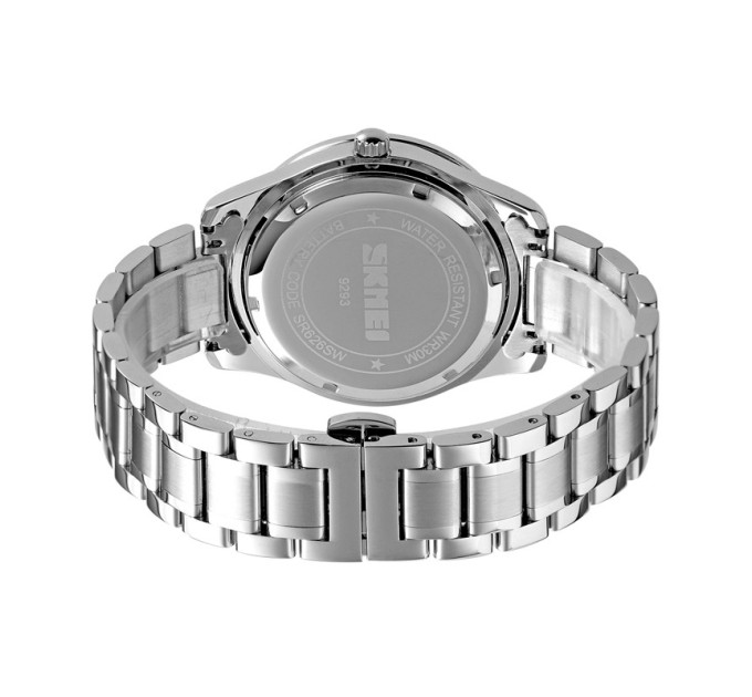 Часы наручные Skmei 9293 (Silver Black, 9293SIBK) (18377)