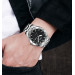 Часы наручные Skmei 9293 (Silver Black, 9293SIBK) (18377)