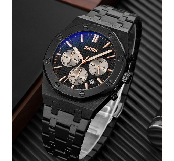 Часы наручные Skmei 9296 Original (Black Black, 9296BKBK) (17176)